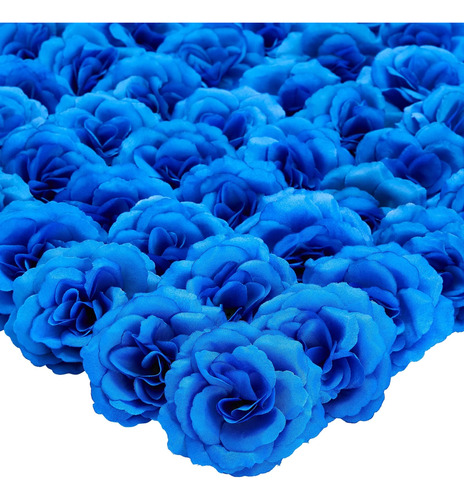 Bright Creations Cabezal Rosa Artificial Seda Para Azul 50