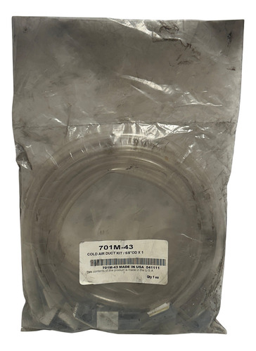 Vortec 701m-43 / 701m43 Cold Air Duct Kit / 5/8'' Od Ccs