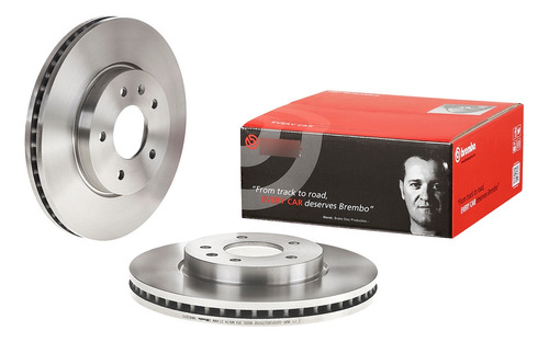 Rotor Freno Izq/der Delantero Captiva Sport 08/15 Brembo