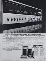 Comprar Propaganda De Revista - Som Receiver Gradiente Str 1050