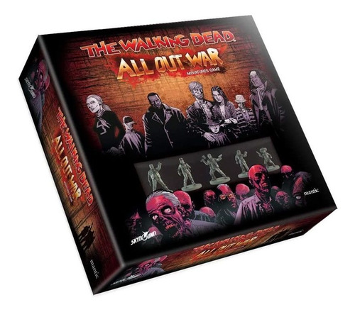 The Walking Dead: All Out War Miniatures Juego Core Set