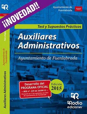 Libro Auxiliares Administrativos Del Ayuntamiento De Fuen...