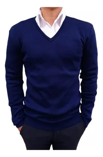 Sweater hombre cuello v new arrivals