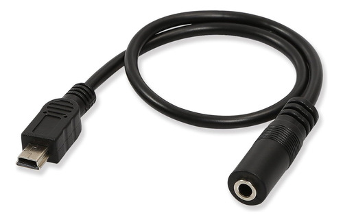 Cable Adaptador Audio Mini-usb Macho A 3.5mm Hembra Cámaras