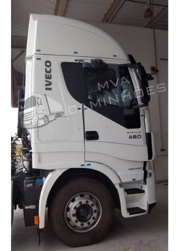 Imagem 2 de 5 de Caminhão Iveco Strallis 480 Teto Alto - 6x4 T