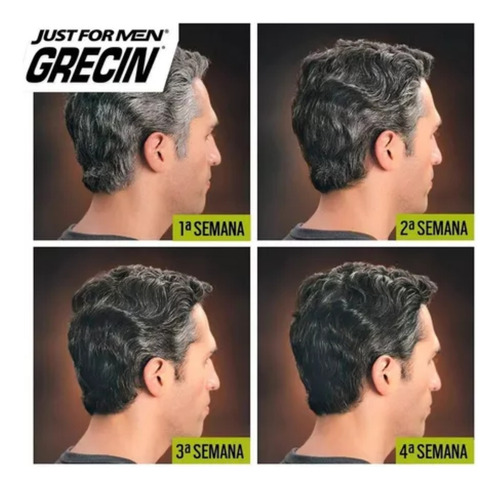 Shampoo Grecin Control Gx Redutor De Grisalhos Original Novo