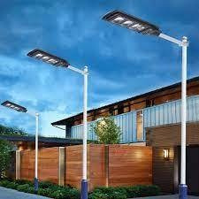 Imagen 3 de 3 de Lampara Led Con Panel Solar Alumbrado Publico 300w