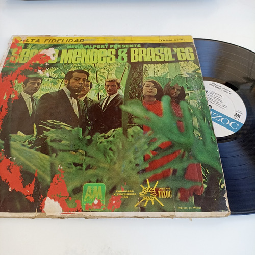 Herb Alpert Presents Lp Vinil Sergio Mendes Brasil 66 Tizoc 