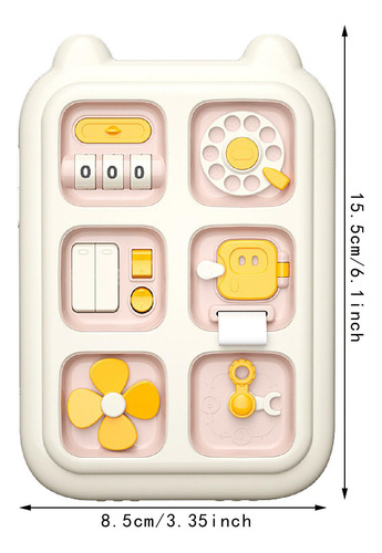 Tablero Ocupado Para Niños Pequeños, Desarrollo De Rosa