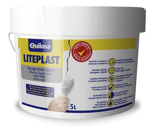 Liteplast Quilosa 5l Tapagrietas