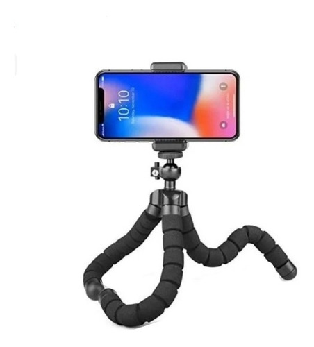 Imagen 1 de 2 de Trípode Con Soporte Para Teléfono De Pulpo Flexible Selfie 