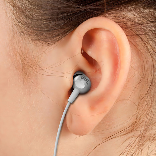 Headphone Fones De Ouvido Com Microfone Intra Auricular 9mm Cor Branco