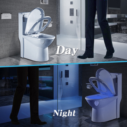Baño, Inodoro, Noche, 16 Colores, Uv, Carga Usb, Led