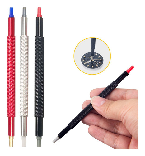 Set 4 Pzs Extractor Y Colocador De Manecillas Reloj Relojero