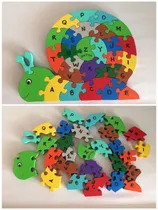 Comprar Juegos Didacticos Rompecabezas Animales De La Granja En Mdf.