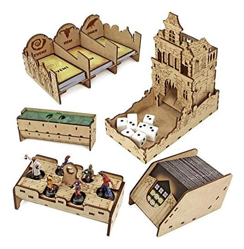 Organizador De Juegos De Mesa Towerrex Para El Juego De Mesa