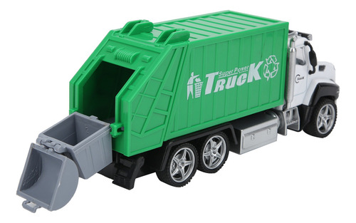 Camión De Basura Modelo American Sanitation 1:42 Alloy Pull