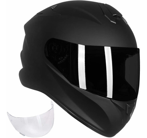 Casco Ilm -  De Moto De Cara Completa Con Ventilación De Csc