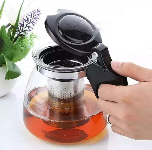 1 Jarra Tetera Con Infusor Para Té O Café Caliente Cocina