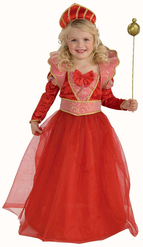 Novedades Del Foro Disfraz De Ruby Queen, Talla Toddler.