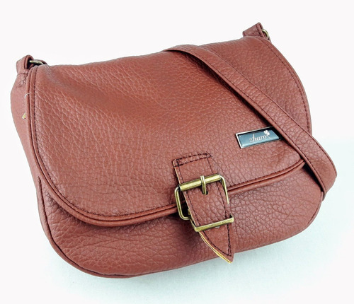 Cartera Bandolera De Cuerina Manija Regulable Locales