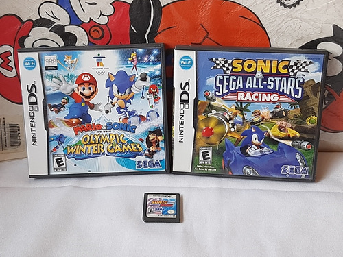 Sonic Rush,mario Y Sonic Olympic Winter Games Y Racing Ds