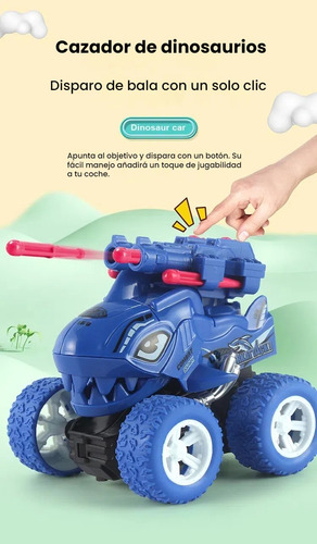 Coche De Juguete De Eyección Inercial For Niños, De Doble