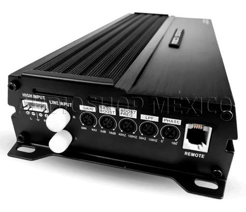 Imagen 5 de 6 de Amplificador Clase D Mini 1000w Rms Rockseries Rks-p1000.1dm
