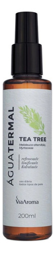 Agua Termal Via Aroma 200ml Tea Tree Melaleuca Tipo de pele Todas