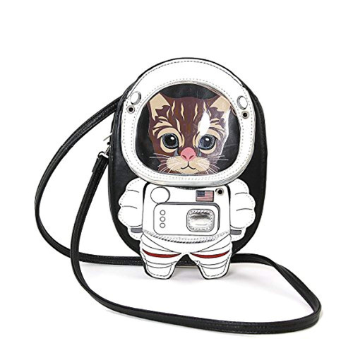 Brand: Wondermolly Astronaut Cat Shoulder Crossbody Bag