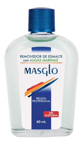 Removedor De Esmalte Masglo Algas Marinas 60ml 