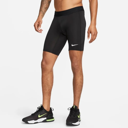 Licra Corta Nike Pro Negro Blanco