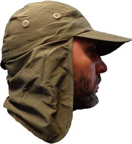 Gorra Tapa Nuca Cuello Visera Pesca Legionario Caza Camping