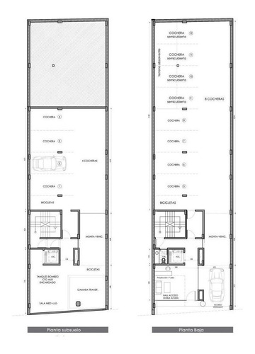 Venta O Alquiler Cochera Cubierta O Semi Descubierta Planta Baja - Subsuelo - Primer Piso