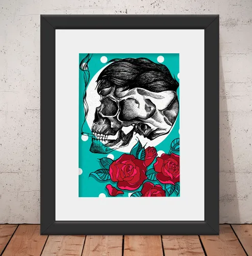 Quadro Peaky Blinders Poster 56x46cm Vidro + Paspatur U2601
