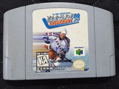 Wayne Gretsky 3d Hockey 98 Original Nintendo 64 N64 (Usado)
