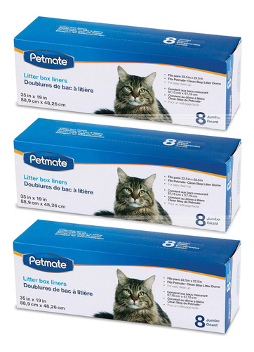 Petmate. Forros Para Areneros. 3 Cajas