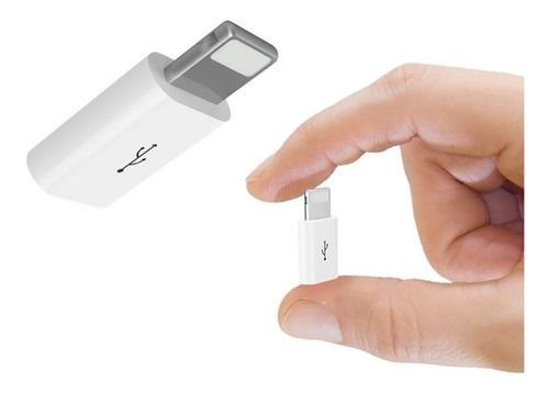 Adaptador Conversor Otg Micro Usb Compatível Com Lightning