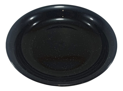 Platos Sopero Plástico Parece Peltre 19cm 350ml 24pz