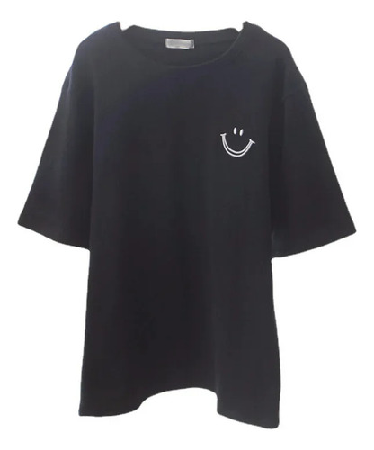 Camiseta Holgada Con Estampado De Poliamida Y Spandex Para M