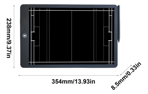 Prancheta De Desenho Lcd Tablet De Escrita Lcd Bloco De Escr