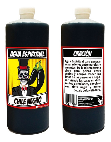 Agua Espiritual Chile Negro