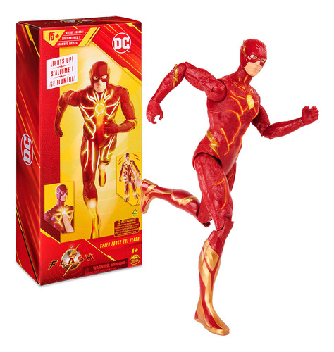 Dc Comics, Speed Force The Flash - Figura De Acción De 12 .