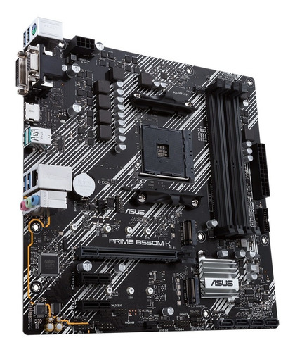 Imagen 2 de 9 de Mother Asus Prime B550m-k Amd Ddr4 B550 Ryzen 3 Gen Pcie 4.0
