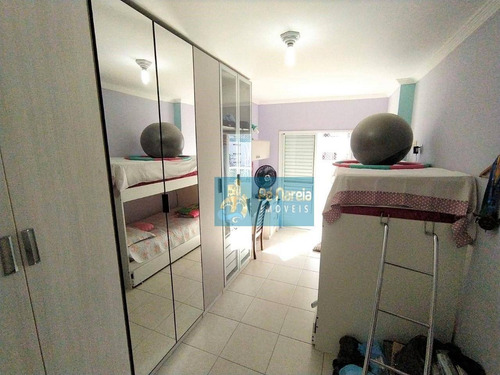 Imagem 20 de 27 de Apartamento Com 2 Dormitórios À Venda, 82 M² Por R$ 380.000,00 - Canto Do Forte - Praia Grande/sp - Ap0658