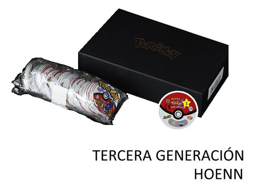 Colección Tazos Pokémon 141 Piezas Con Estuche Generación 3