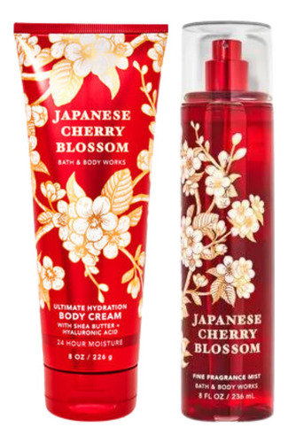 Set Body & Crema Bath & Body Japanese Cherry Blossom