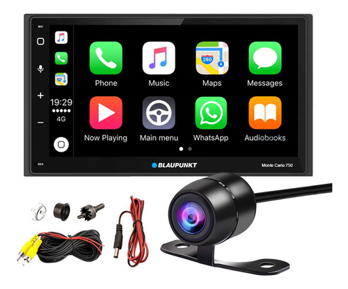 Pantalla 7 Pulgadas Blaupunkt Car Play Android Auto + Camara