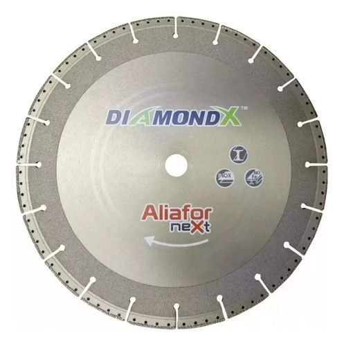 Disco Diamantado Para Hierro Sensitiva 350mm Aliafor Diamond