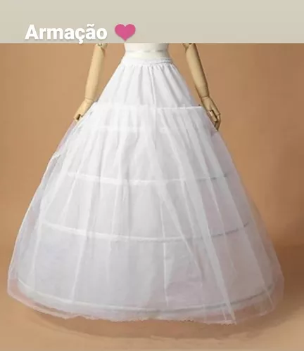 Vestido Noiva Princesa Com Véu Longo Casamento Lindo 'e150